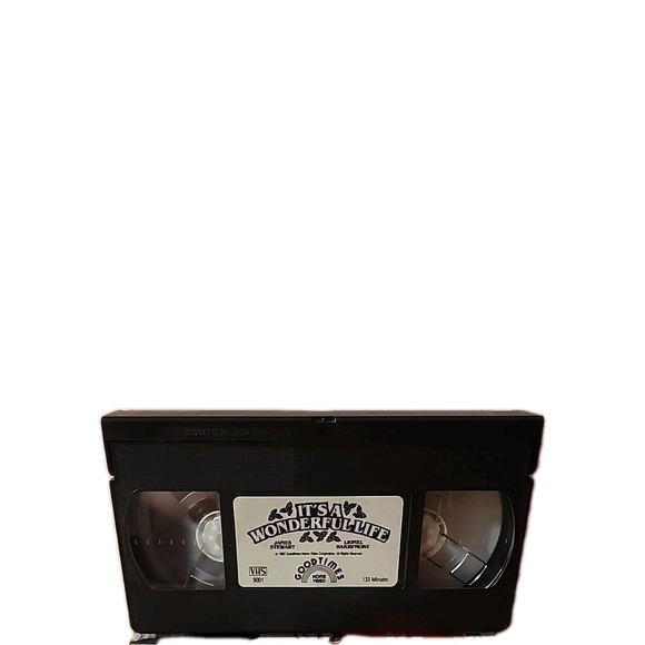 It's A Wonderful Life VHS Tape Goodtimes Home Video 1946 Classic Movie - Picture 3 of 3